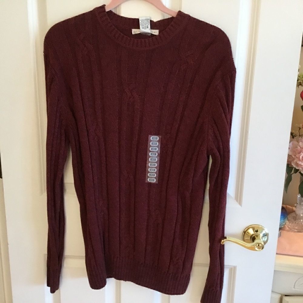 NWT. Geoffrey Beene Women’s Cotton Sweater Size M